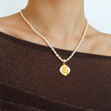 Vintage Coin Pendant Collection – Mix & Match Chains & Pearl Necklaces - floysun