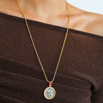 Vintage Coin Pendant Collection – Mix & Match Chains & Pearl Necklaces - floysun
