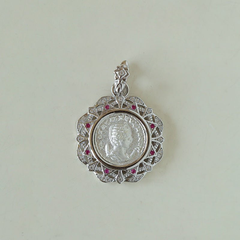 Vintage Coin Pendant Collection – Mix & Match Chains & Pearl Necklaces - floysun