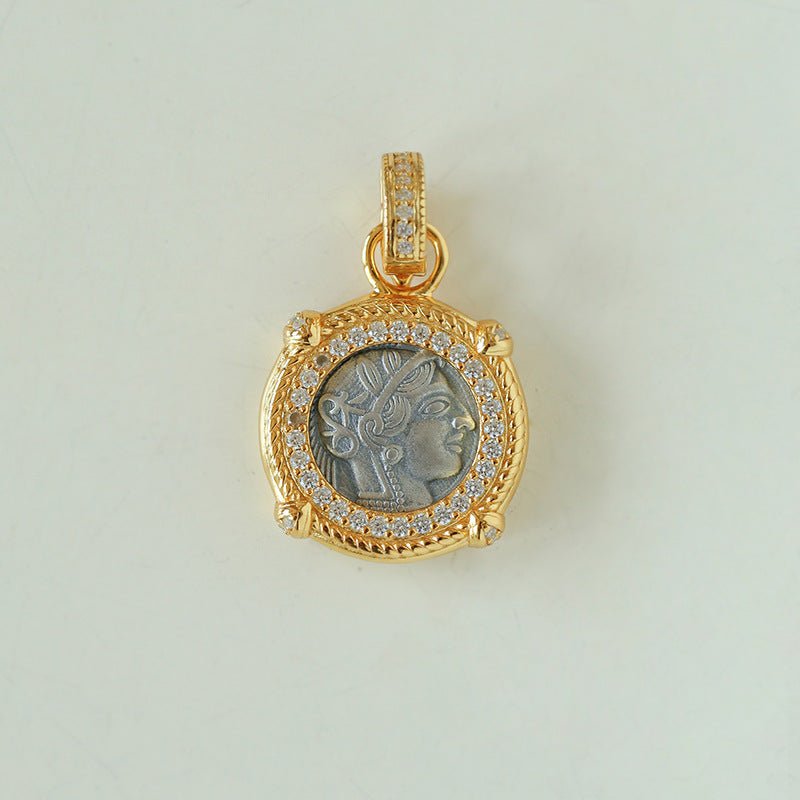 Vintage Coin Pendant Collection – Mix & Match Chains & Pearl Necklaces - floysun