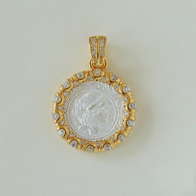Vintage Coin Pendant Collection – Mix & Match Chains & Pearl Necklaces - floysun