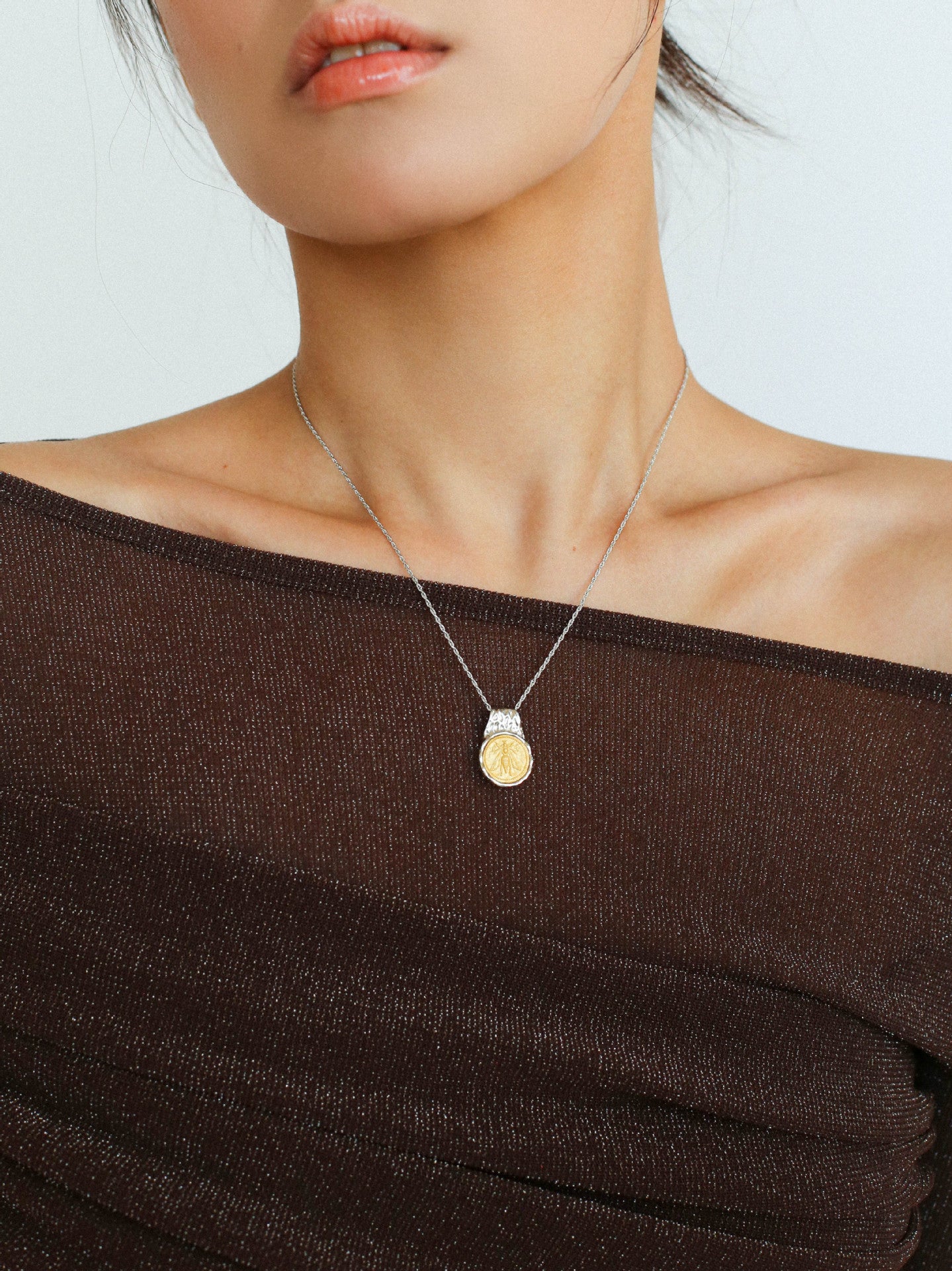 Vintage Coin Pendant Collection – Mix & Match Chains & Pearl Necklaces - floysun