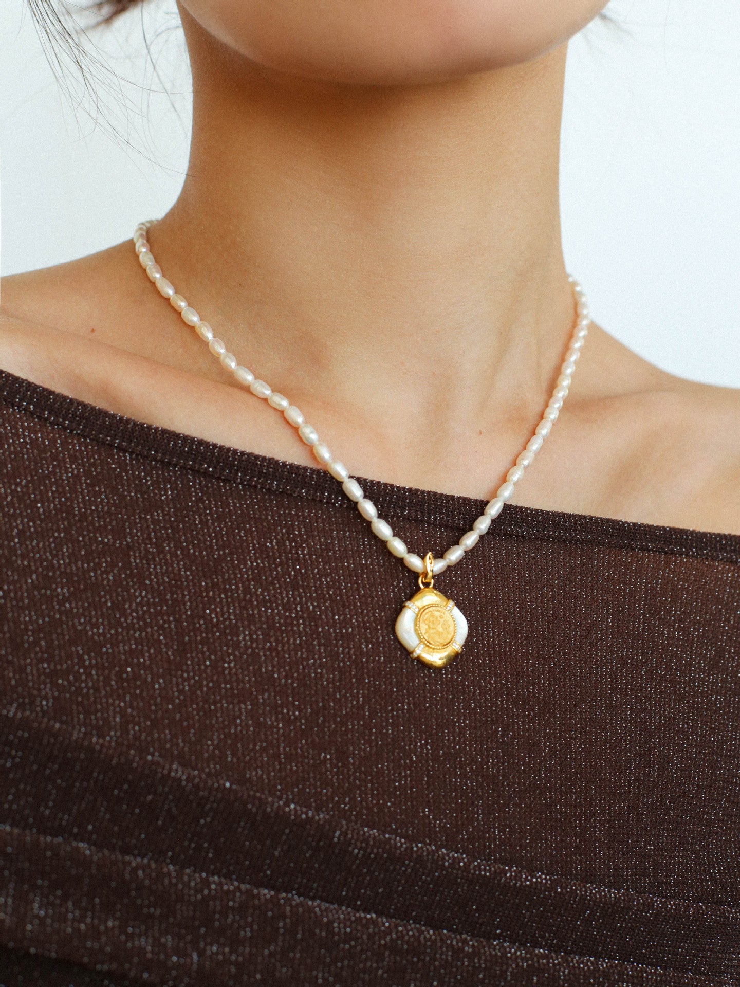 Vintage Coin Pendant Collection – Mix & Match Chains & Pearl Necklaces - floysun