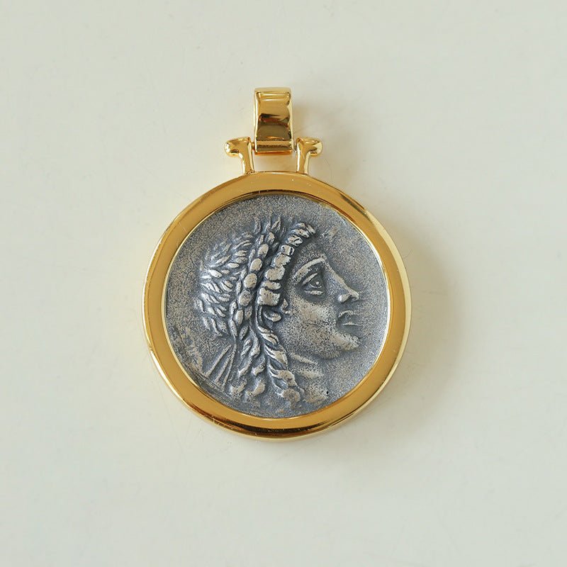 Vintage Coin Pendant Collection – Mix & Match Chains & Pearl Necklaces - floysun