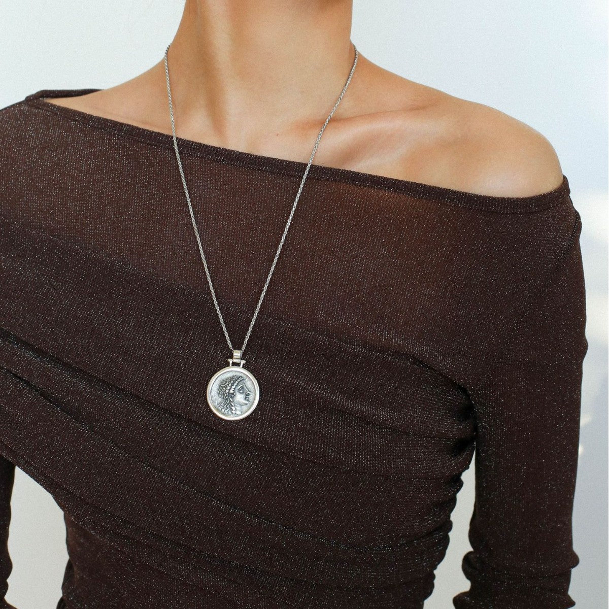 Vintage Coin Pendant Collection – Mix & Match Chains & Pearl Necklaces - floysun