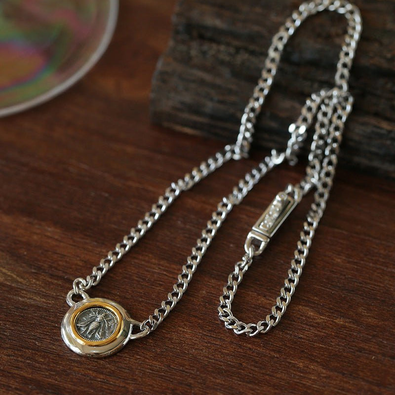 Vintage Coin Pendant Collection – Mix & Match Chains & Pearl Necklaces - floysun