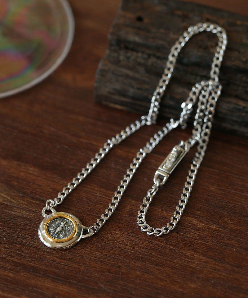 Vintage Coin Pendant Collection – Mix & Match Chains & Pearl Necklaces - floysun