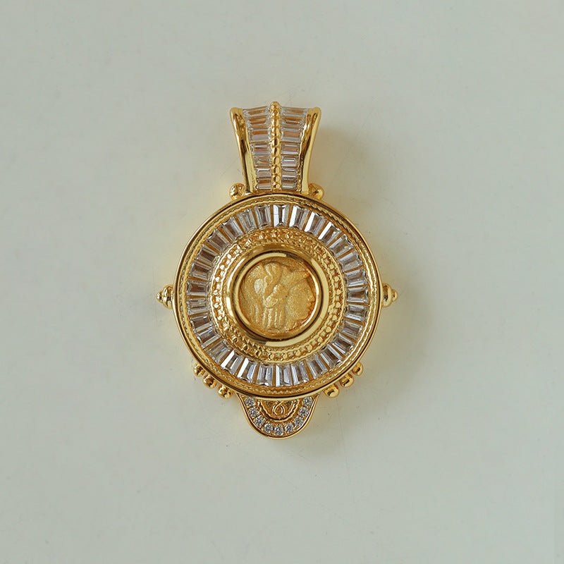 Vintage Coin Pendant Collection – Mix & Match Chains & Pearl Necklaces - floysun