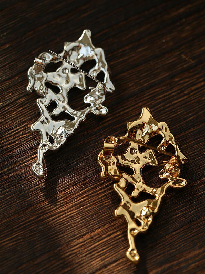 Vintage Dandelion Cluster Brooch - floysun