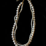 Vintage Elegant Multi - Wrap Freshwater Pearl Necklace - floysun