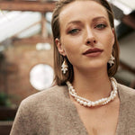 Vintage Elegant Multi - Wrap Freshwater Pearl Necklace - floysun