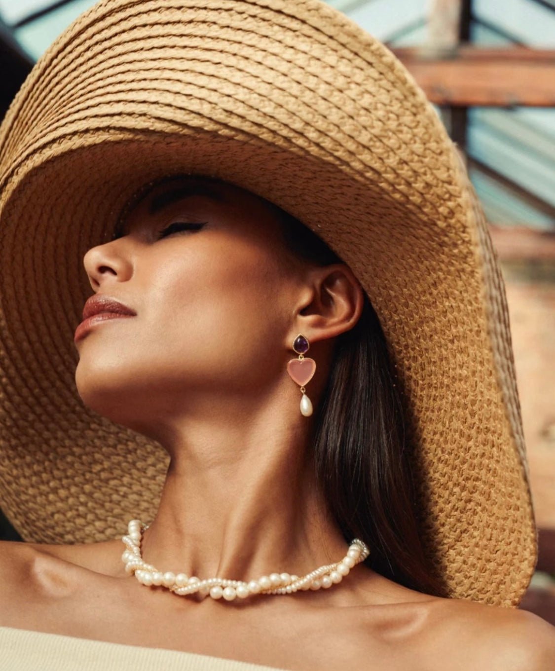 Vintage Elegant Multi - Wrap Freshwater Pearl Necklace - floysun