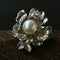 Vintage Elegant Natural Pearl Gourd Flower Brooch - floysun