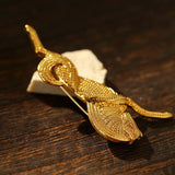 Vintage Equestrian Horseshoe Emblem Brooch - floysun