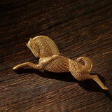 Vintage Equestrian Horseshoe Emblem Brooch - floysun