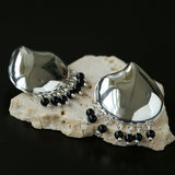 Vintage Ethnic Teardrop Beaded Tassel Earrings - floysun