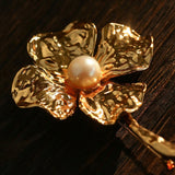 Vintage Four - Petal Pearl Brooch - floysun