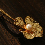 Vintage Four - Petal Pearl Brooch - floysun