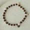 Vintage Fusion Freshwater Pearl & Sandalwood Beaded Bracelet - floysun