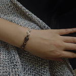 Vintage Fusion Freshwater Pearl & Sandalwood Beaded Bracelet - floysun