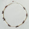 Vintage Garnet & Freshwater Pearl Beaded Necklace - floysun
