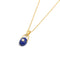 Vintage Gemstone Jewelry Set | Sterling Silver Necklace & Earrings - floysun