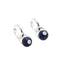 Vintage Gemstone Jewelry Set | Sterling Silver Necklace & Earrings - floysun