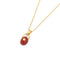 Vintage Gemstone Jewelry Set | Sterling Silver Necklace & Earrings - floysun