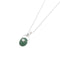 Vintage Gemstone Jewelry Set | Sterling Silver Necklace & Earrings - floysun