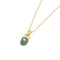 Vintage Gemstone Jewelry Set | Sterling Silver Necklace & Earrings - floysun