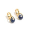 Vintage Gemstone Jewelry Set | Sterling Silver Necklace & Earrings - floysun