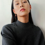 Vintage Geometric Tiger Eye & Red Stone Detachable Earrings - floysun