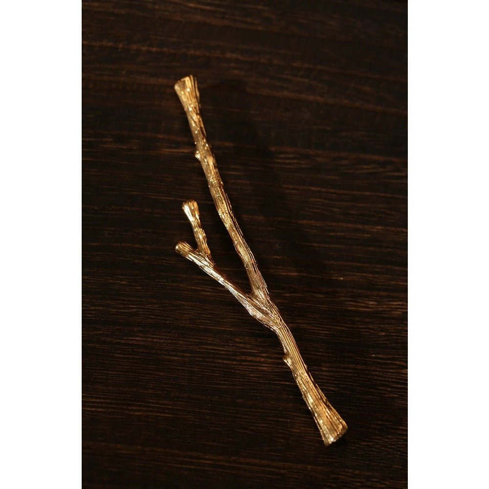 Vintage Gilded Branch Brooch - floysun