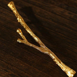 Vintage Gilded Branch Brooch - floysun