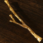 Vintage Gilded Branch Brooch - floysun