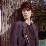 Vintage Gilded Branch Brooch - floysun