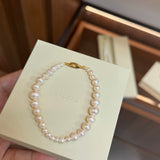 Vintage Graduated Freshwater Pearl Bracelet - floysun