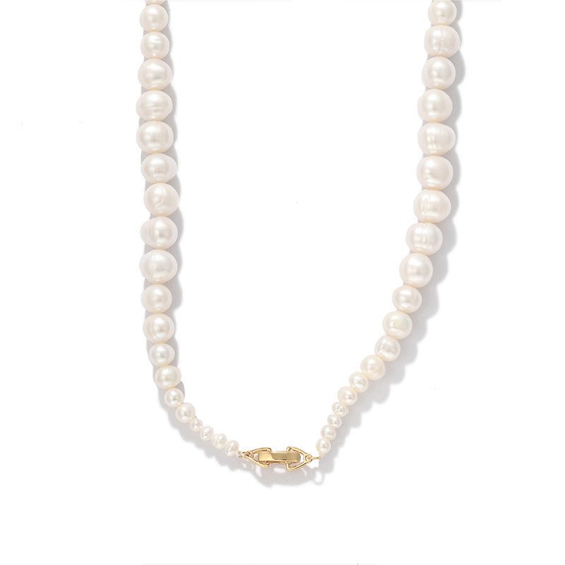Vintage Graduated Freshwater Pearl Necklace - floysun