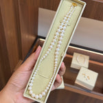 Vintage Graduated Freshwater Pearl Necklace - floysun