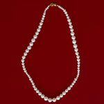 Vintage Graduated Freshwater Pearl Necklace - floysun