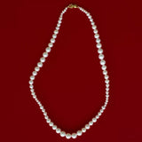 Vintage Graduated Freshwater Pearl Necklace - floysun