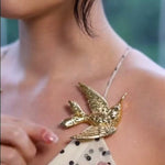 Vintage High - Jewelry Hummingbird Brooch - floysun