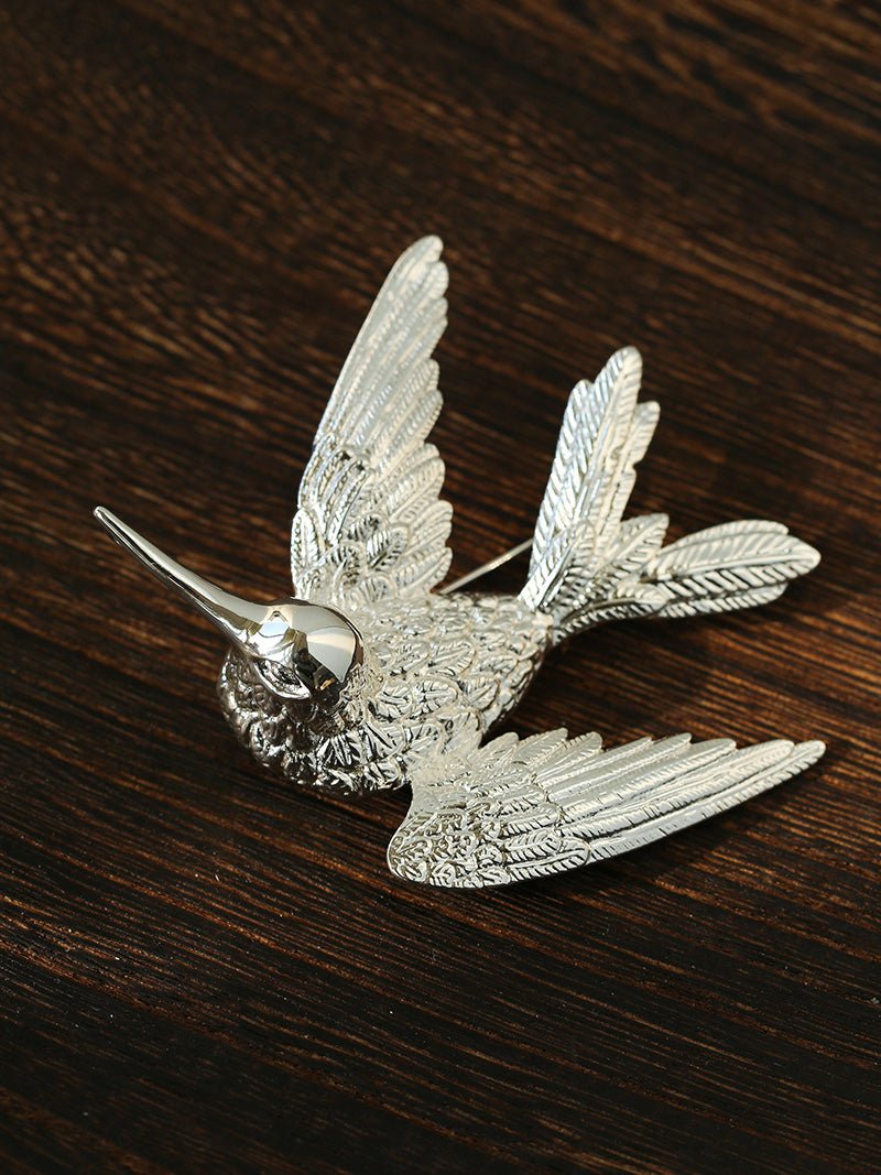 Vintage High - Jewelry Hummingbird Brooch - floysun