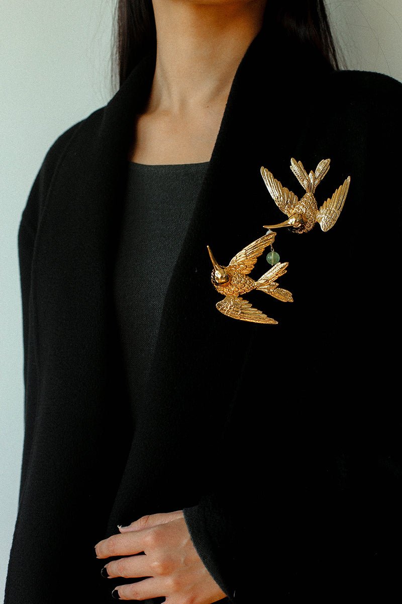 Vintage Hummingbird Brooch - floysun