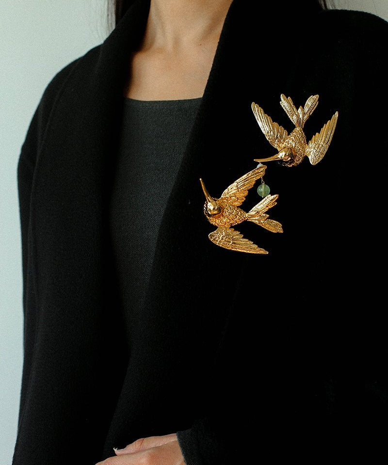 Vintage Hummingbird Brooch - floysun