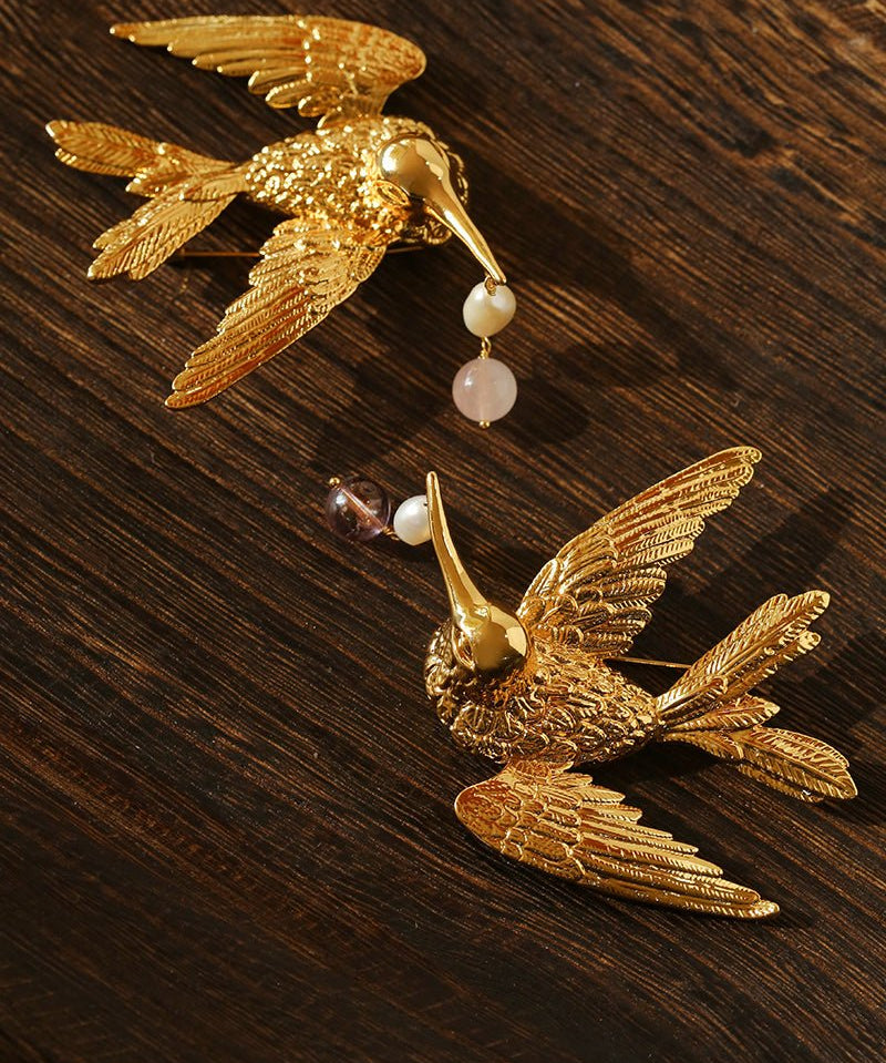 Vintage Hummingbird Brooch - floysun