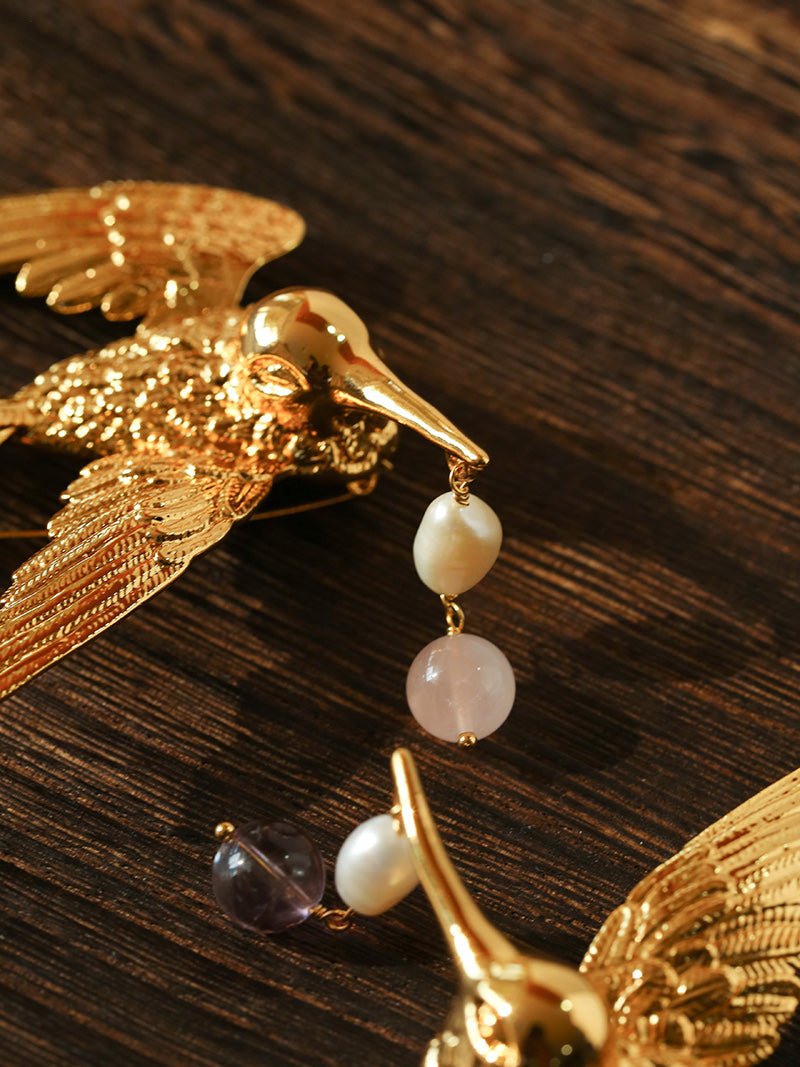 Vintage Hummingbird Brooch - floysun