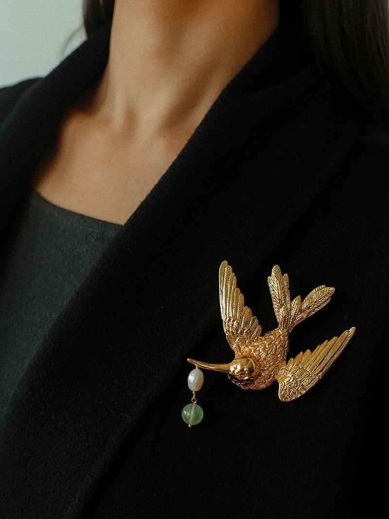Vintage Hummingbird Brooch - floysun