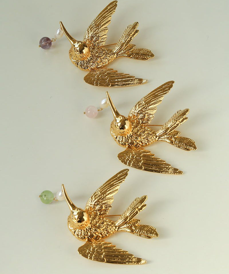 Vintage Hummingbird Brooch - floysun
