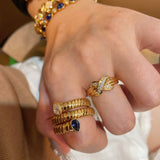 Vintage Intertwined Knot Lab-Grown Diamond Ring - floysun